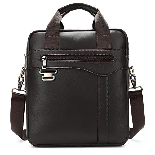 BAIGIO Borsello Uomo Pelle Borsa a Tracolla Vintage Borsa a Spalla...