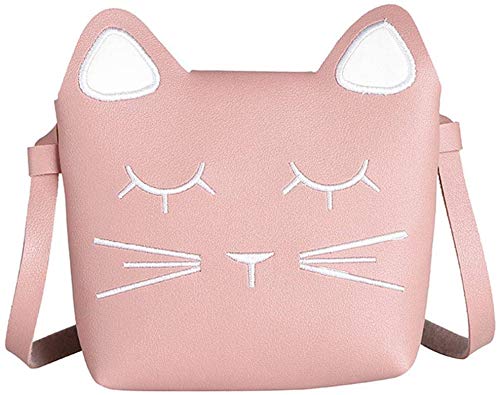 YUIP mini borsa principessa, borsa a tracolla per bambini, rosa