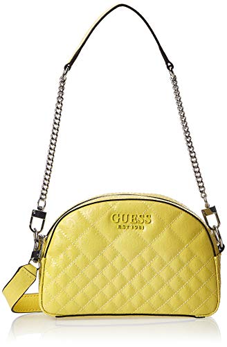 GUESS - Borsa a tracolla, colore: nero, giallo (N9000 Iii), Taglia...