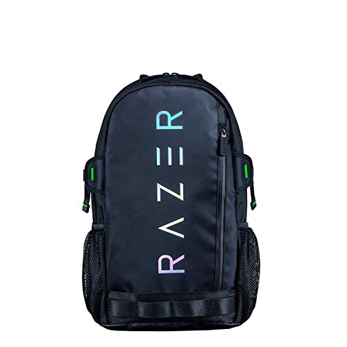 Razer Rogue V3 Backpack Edizione Chromatic Zaino da Viaggio Compatto, Scomparto Dedicato per Portatili da 17 Pollici, Esterno in Poliestere Antipiega e Resistente alle Abrasioni