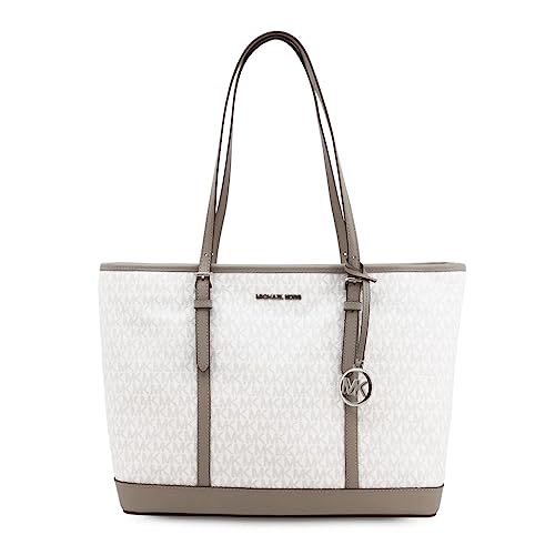 Michael Kors Donna 35T0STVT3V Bright-Wht Sling Bag - Borsone da donna,...