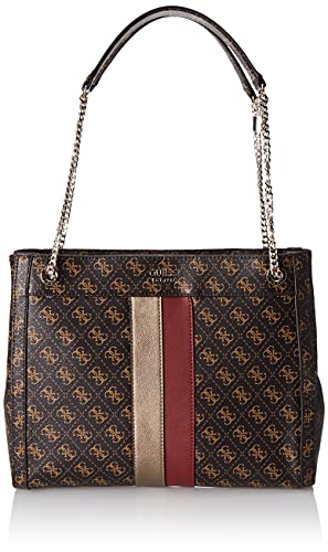 Guess Katey Girlfriend Carryall, Bags Crossbody Donna, Brown Multi,...