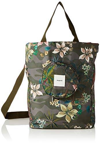 Desigual Woven Luggage, Donna, Verde, U