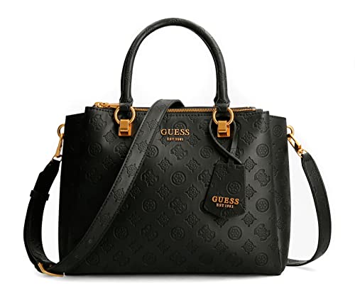 Guess Borsa zanelle bauletto logo peony PA849206 black logo