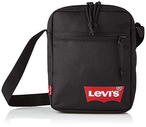 Levi's Mini Crossbody Solid (Red Batwing), Uomo, Taglia Unica, Nero...