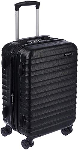 Amazon Basics - Valigia Trolley rigido, 55 cm (utilizzabile come...