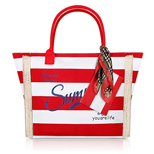 Victse Borsa da Spiaggia Donna, Grande Borsa Mare per Donna Borsa da...
