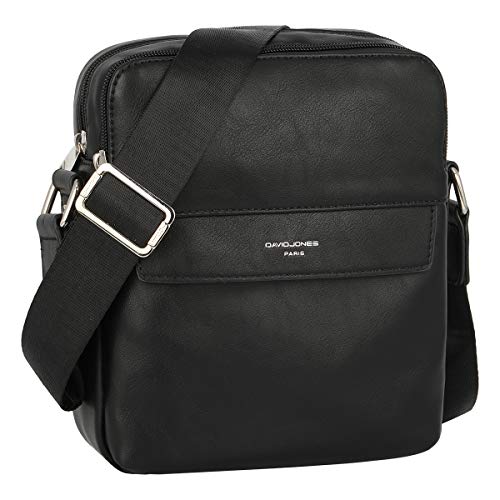 David Jones - Borsa a Tracolla Spalla Uomo - Borsello PU Pelle -...