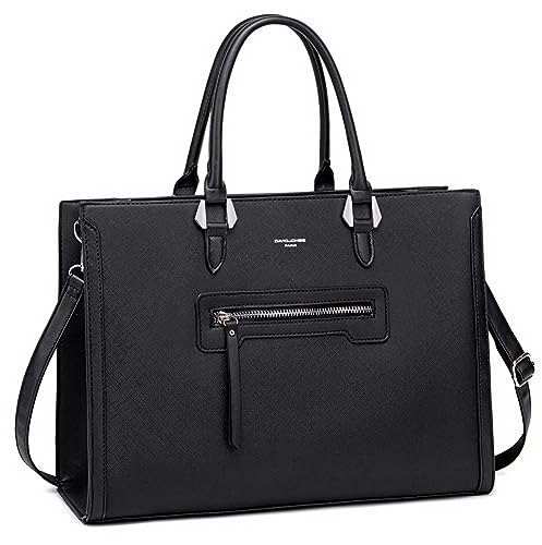 David Jones - Borsa a Mano Donna Lavoro Grande Capacità - Tote...