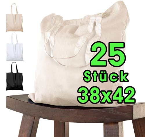 Borsa in cotone per dipingere 38x42 - pezzo di natura per bambini con...