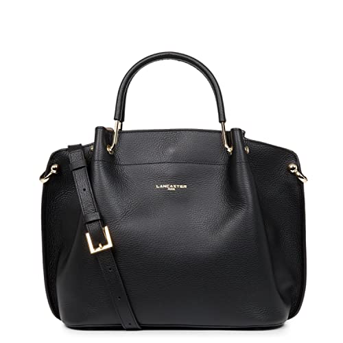 Lancaster Foulonné Louisa Borsa a mano nero