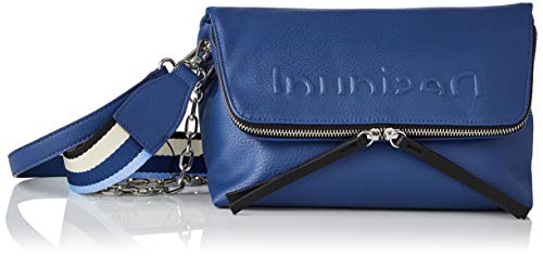 Desigual PU Across Body Bag, Donna, Blu, U