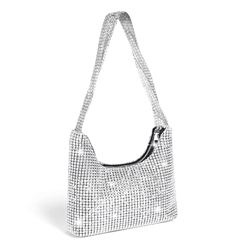 OSDUE Borsa da Festa, Pochette Cerimonia, a Tracolla, con Strass, da...