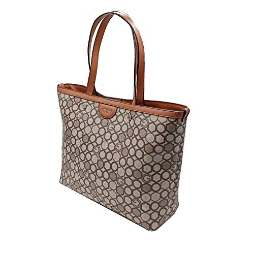 Gattinoni Shopping Bag dettagli Cuoio - da Donna - in Tessuto tecnico...