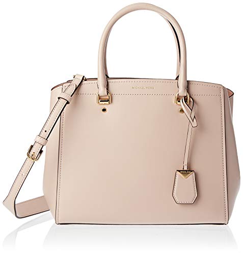 Michael Kors Benning Xl Satchel - Borse a secchiello Donna, Rosa (Soft...