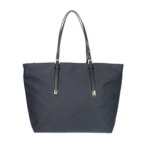 Borbonese Shopping Large Regolabile 934060X99 Nero