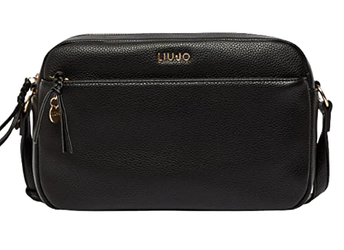 Borsa donna Liu-jo tracolla Campanula ecs M crossbody nero BS23LJ08...