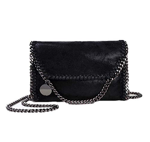 MZBoutiques Borsa casual da donna in pelle PU con tracolla a tracolla...