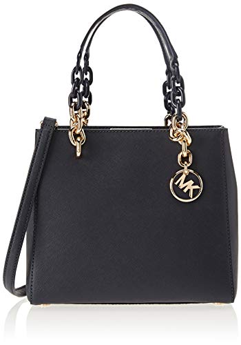 Michael Kors Cynthia - Borse a secchiello Donna, Blu (ADMIRAL),...