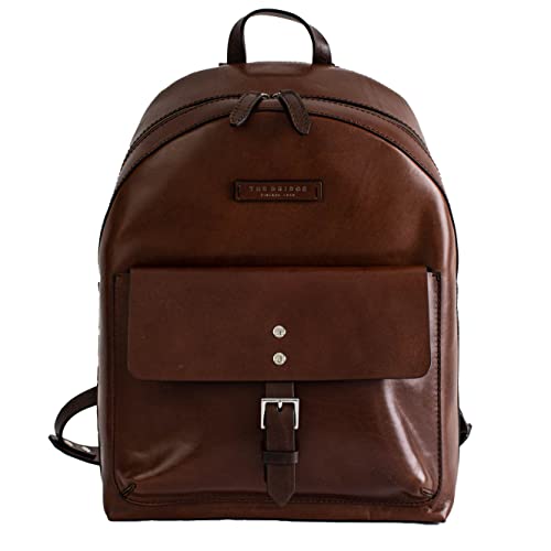 The Bridge Zaino Uomo 46362101 Marrone backpack linea Lorenzo