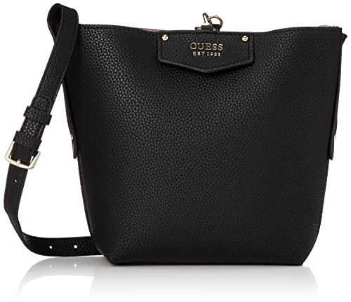 Guess Eco-brenton-hwevg8-39001, Secchio Eco Brenton Donna, Schwarz,...