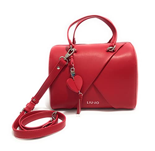 Borsa donna Liu-jo Boston bag Colta rosso BS22LJ11 AA2116