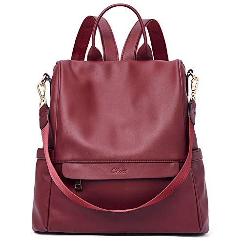 Zaino da donna, alla moda, in pelle, grande borsa da viaggio, borsa a...