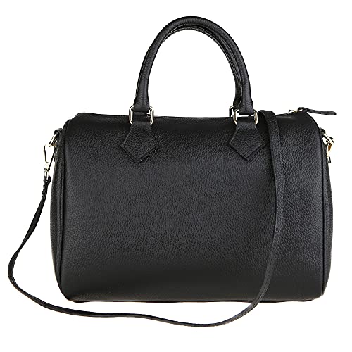 Chicca Borse Handbag Bauletto Borsa a Mano da Donna con Tracolla in...
