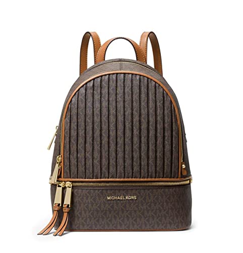 Michael Kors Rhea - Zaino medio con cerniera, marrone/bellote, taglia...