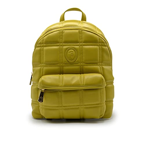 Trussardi Zaino Alyssa in similpelle liscia cedro con motivo...