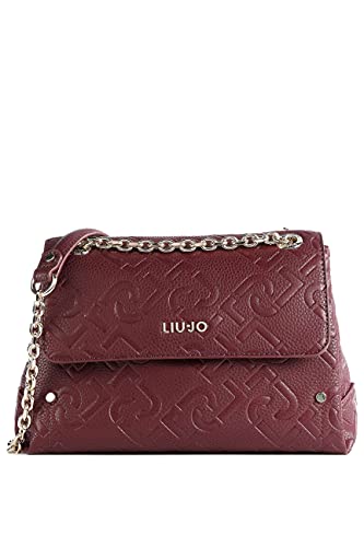 Borsa a tracolla donna Liu Jo AF1151E0538 BORDEAUX