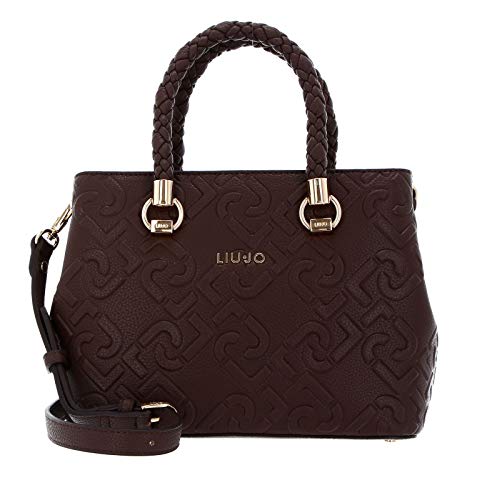 LIU JO Manh Satchel Double Zip Terra