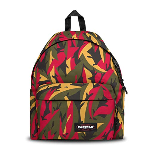 Eastpak Padded Pak'r Zaino, 40 cm, 24 L, Leaves Khaki (Verde)