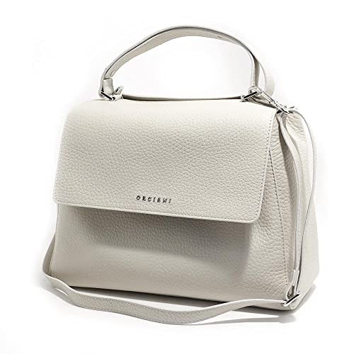Orciani BORSE BT2006 SOFT AVORIO SVEVA DIM.26X20X12 AI23