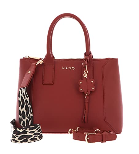 LIU JO Aledis Boston Bag M Red tea