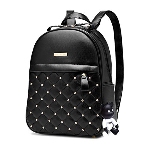 DEERWORD Donna Zainetto Ecopelle Zaino Pelle Antifurto Zainetti Marca...