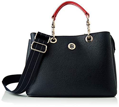 Tommy Hilfiger, TH CORE MED SATCHEL Donna, Capitano Sky, OS