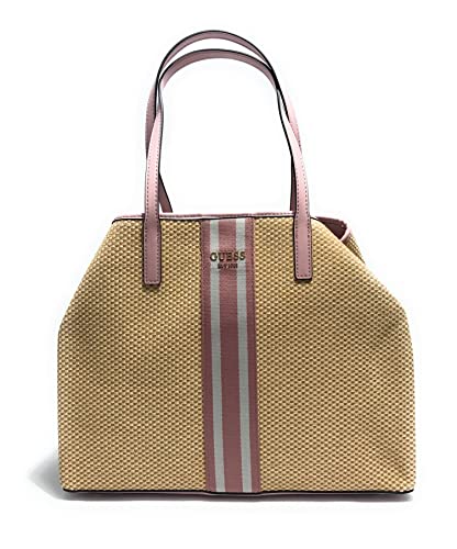Guess Vikky Large Tote, Borsa Donna, Rose, Unica