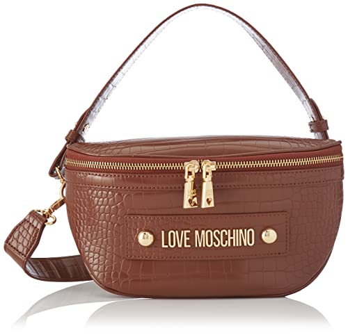 Love Moschino JC4430PP0FKS0, Borsa a Spalla, Donna, Marrone, Taglia...