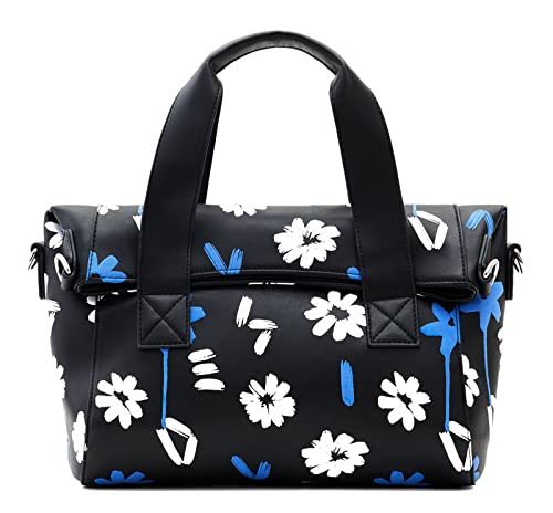 Desigual, BAG_MARGY_LOVERTY 2.0 2000 BLACK Donna, Nero