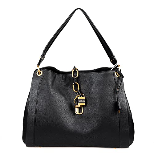 LIU JO. - HOBO BAG DONNA COLORE BLACK - NF1046 E0031 22222 - UNICA,...