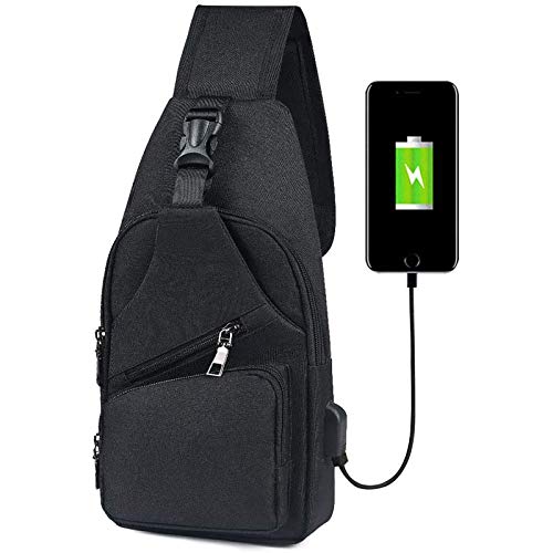 Flintronic Zaino Monospalla Sling Bag, Borsa a Spalla Uomo, Borsello...
