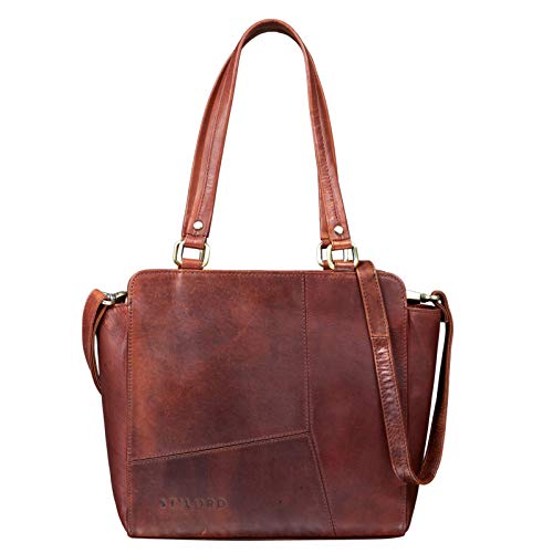 STILORD 'Anna' Borsa a Spalla Donna Pelle Vera Vintage Borsa a...