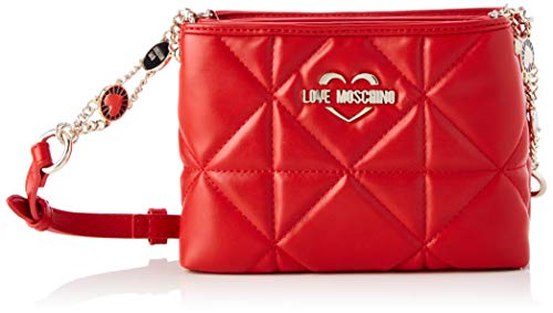 Love Moschino Jc4210pp0bkb0, BORSA A SPALLA Donna, Rosso, Normale