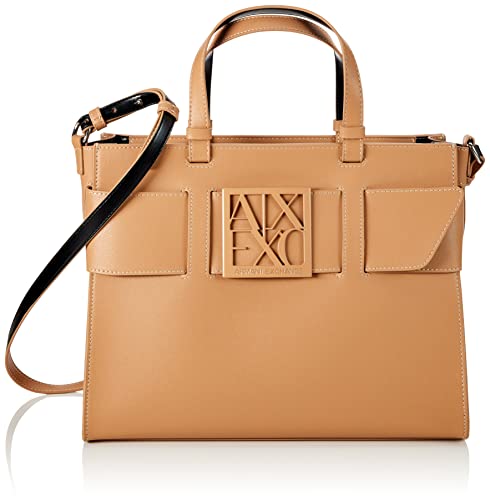 ARMANI EXCHANGE Essential, Susy, Shoulder Strap, Logo Belt, Big Tote...