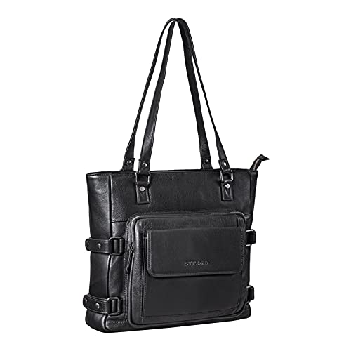STILORD 'Liara' Borsa Shopper da Donna Pelle Vintage Borsa a Tracolla...
