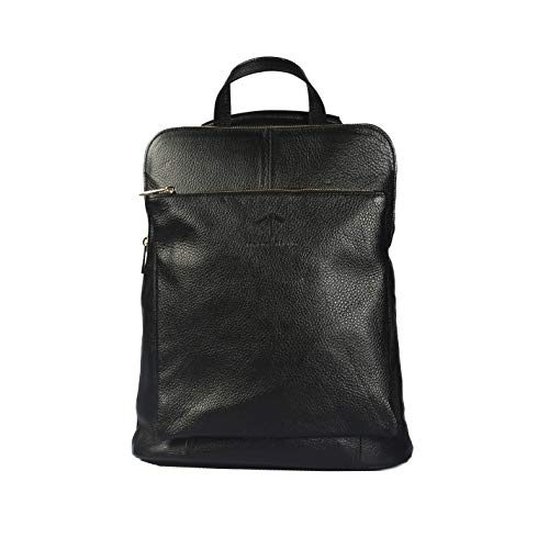 Italian Trend® Zaino Donna Pelle Made in Italy - Borsa a Zaino Donna...