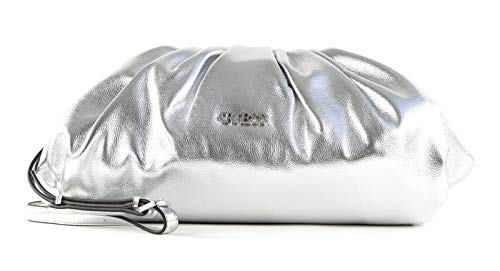 Guess Central City Large Clutch Silver