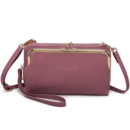 LOVEVOOK Custodia a tracolla da donna con portafoglio e borsa a...