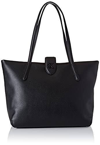Calvin Klein Jeans, CKJ MONO HARDW SOFT Donna, Nero, Medium